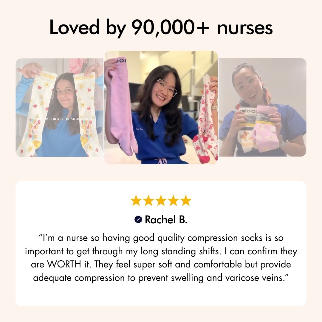 Meet Me in Melbourne Bamboo Compression Socks