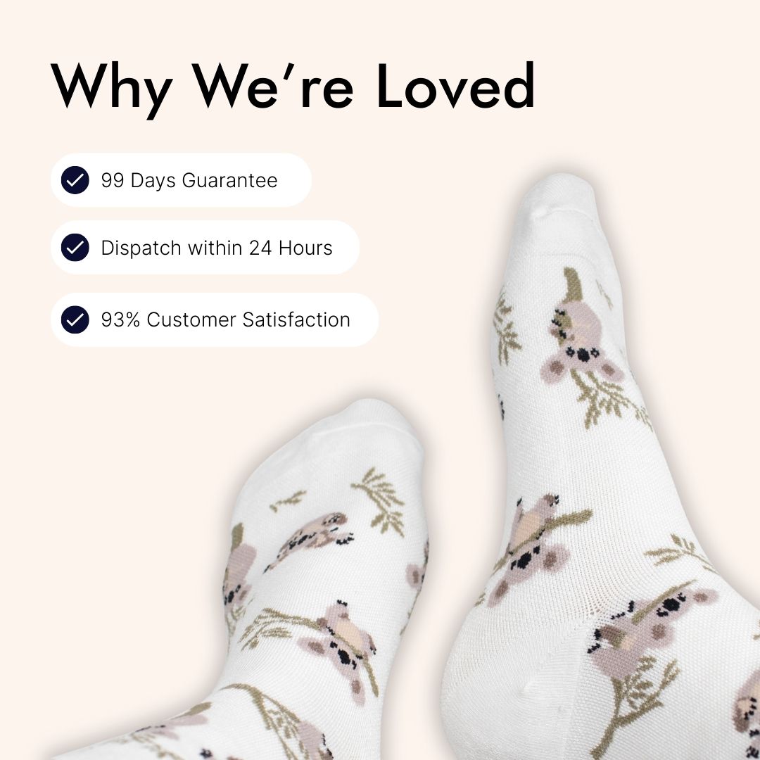 Summer Picnic Bamboo Compression Socks